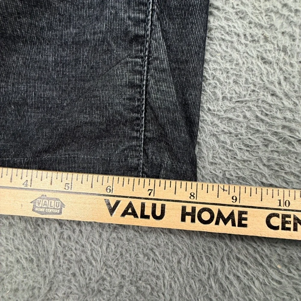 True Religion Ricky Jeans Mens 30 Black Relaxed Straight Flap Pocket Corduroy
